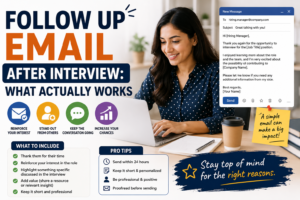 follow up email after interview