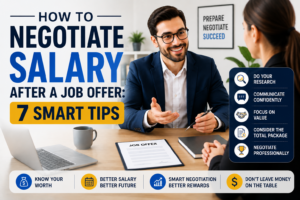 how to negotiate salary after a job offer