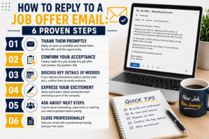 how to reply to a job offer email