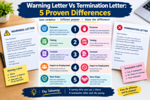 warning letter vs termination letter
