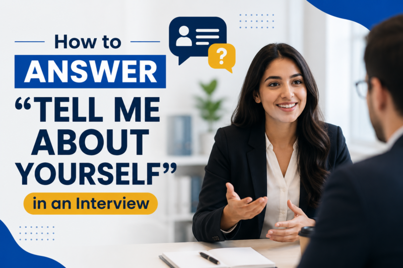 how to answer tell me about yourself in an interview