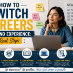 how to switch careers with no experience