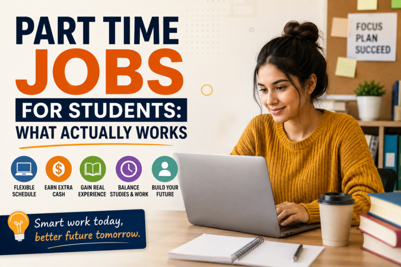Part Time Jobs for Students: What Actually Works