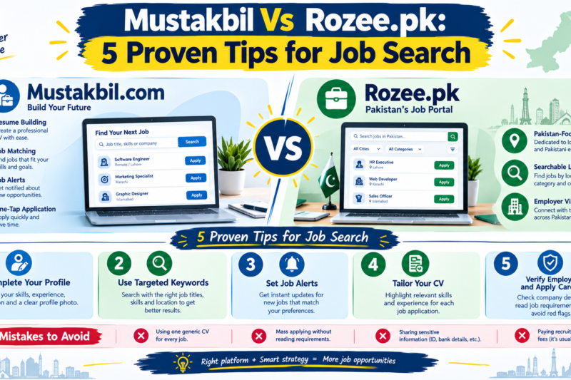Mustakbil vs Rozee.pk