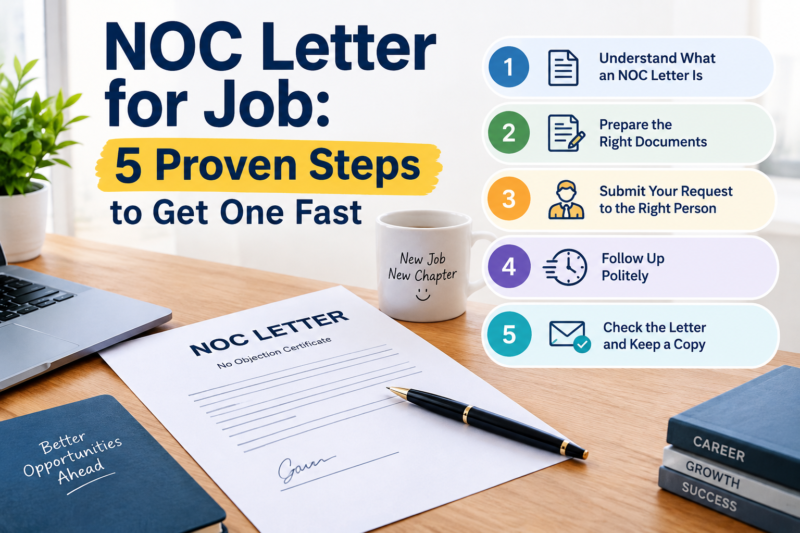 NOC Letter for Job: 5 Proven Steps to Get One Fast
