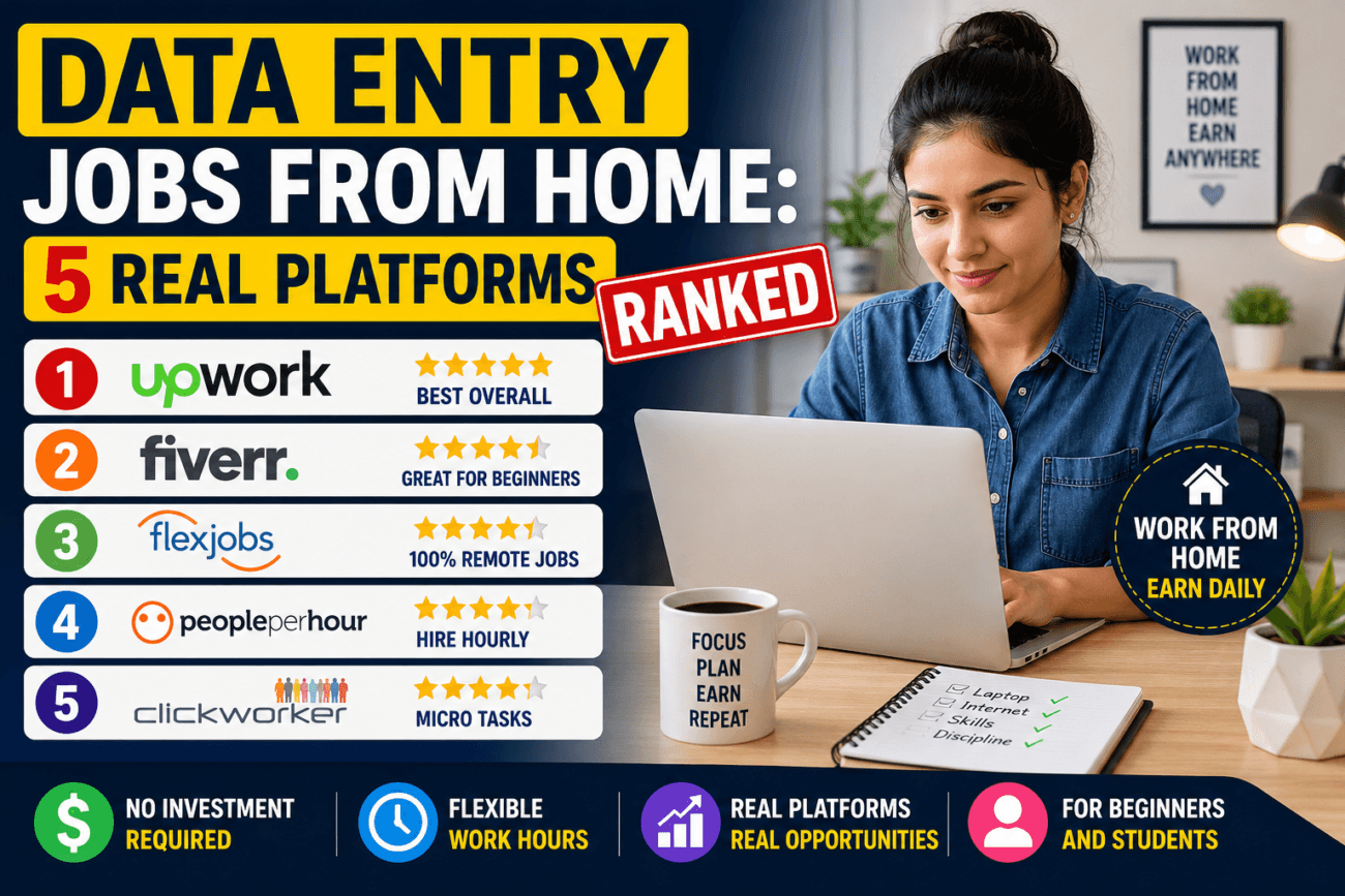 data entry jobs from home