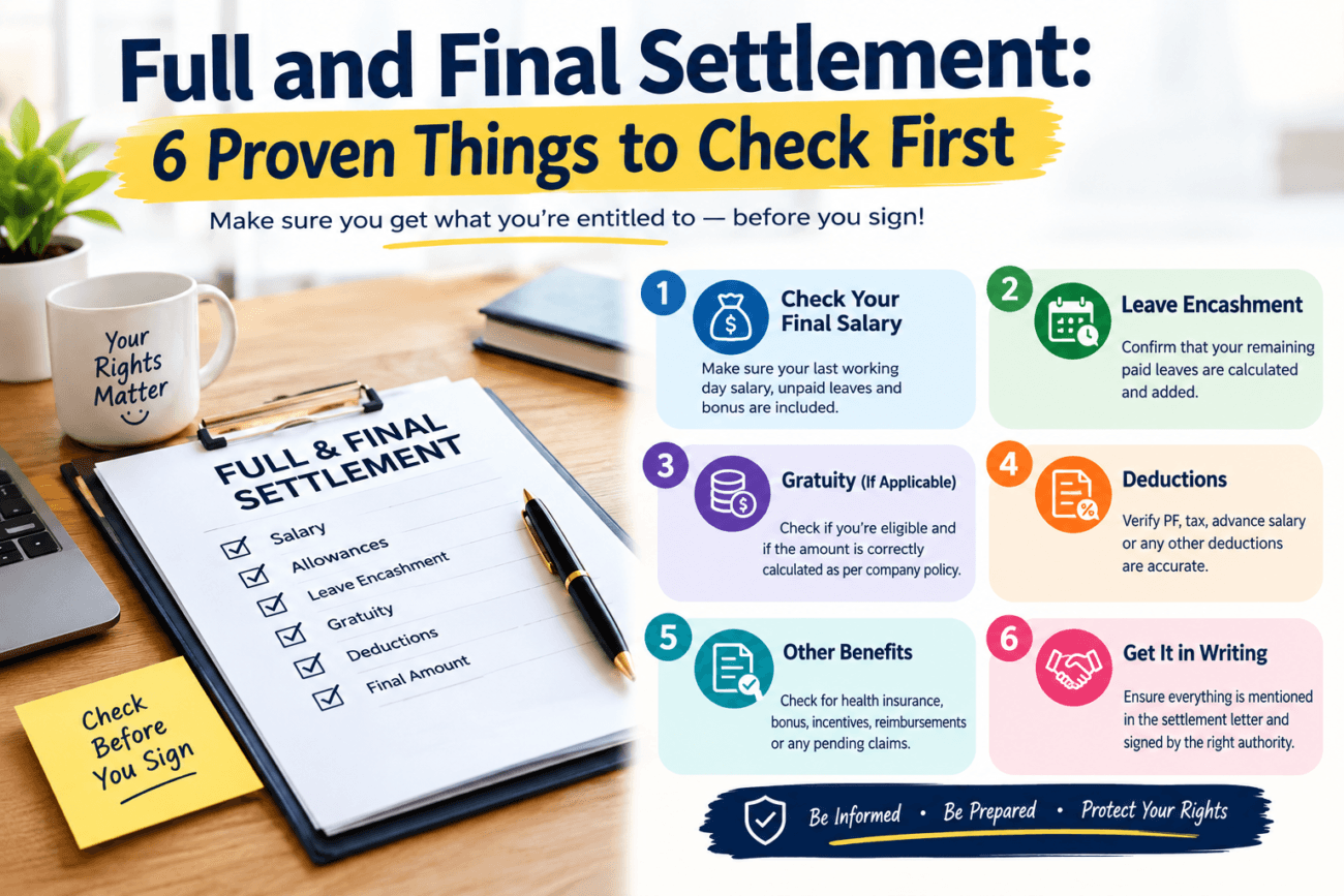 full and final settlement