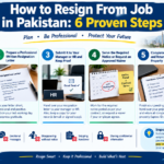 how to resign from job in Pakistan