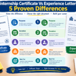 internship certificate vs experience letter
