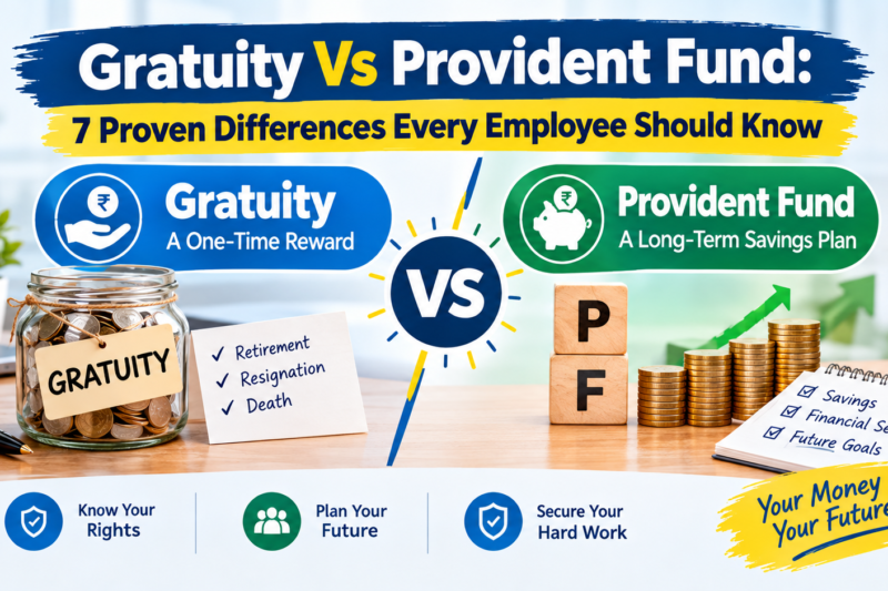 Gratuity Vs Provident Fund: 7 Proven Differences Every Employee Should Know