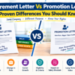 Increment Letter Vs Promotion Letter